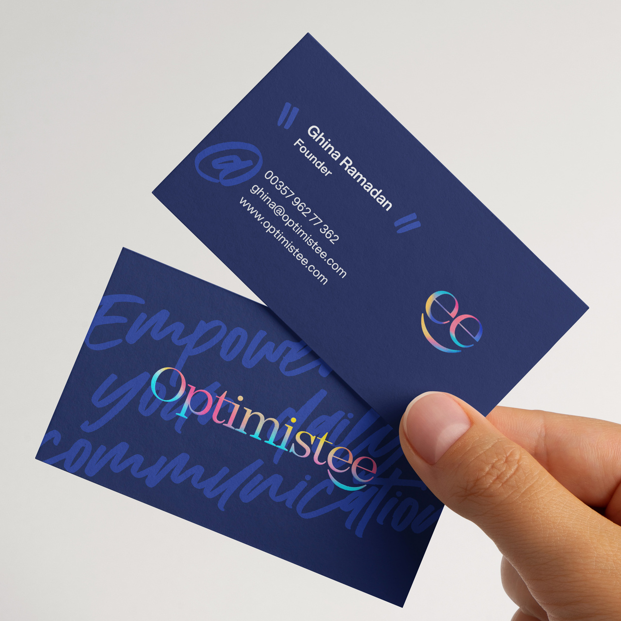 Optimistee - branding